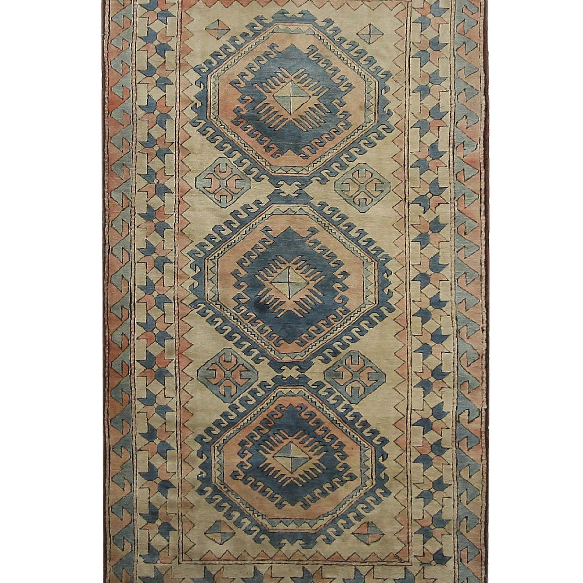Pacific Milas  Blue Beige Traditional