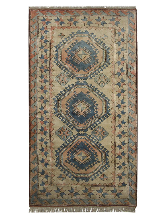Pacific Milas  Blue Beige Traditional