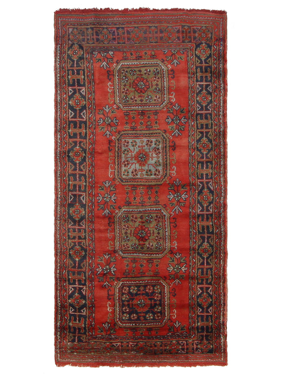Fasa Antique Ushak  Orange Blue Traditional