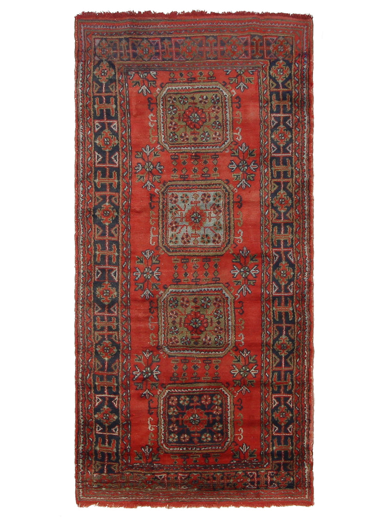 Fasa Antique Ushak  Orange Blue Traditional