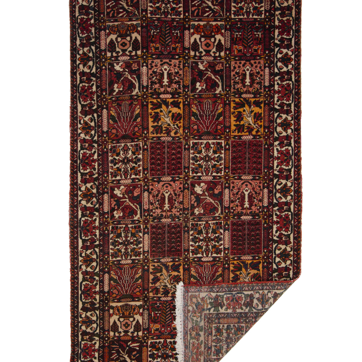 Pacific Bakhtiyari 13733 Multi Multi Traditional Hand Knotted Rug