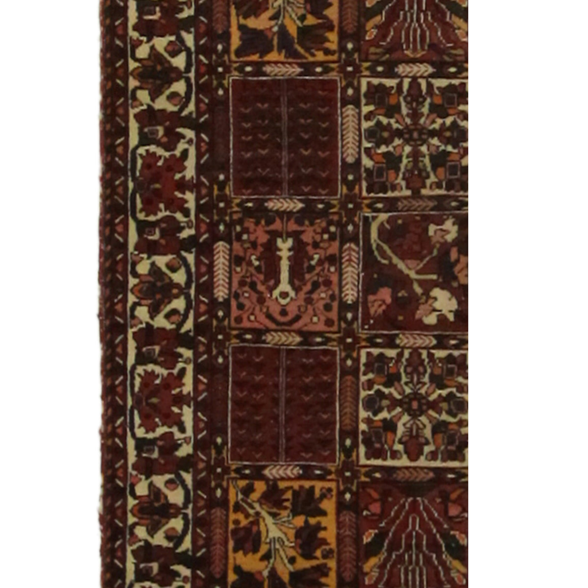 Pacific Bakhtiyari 13733 Multi Multi Traditional Hand Knotted Rug