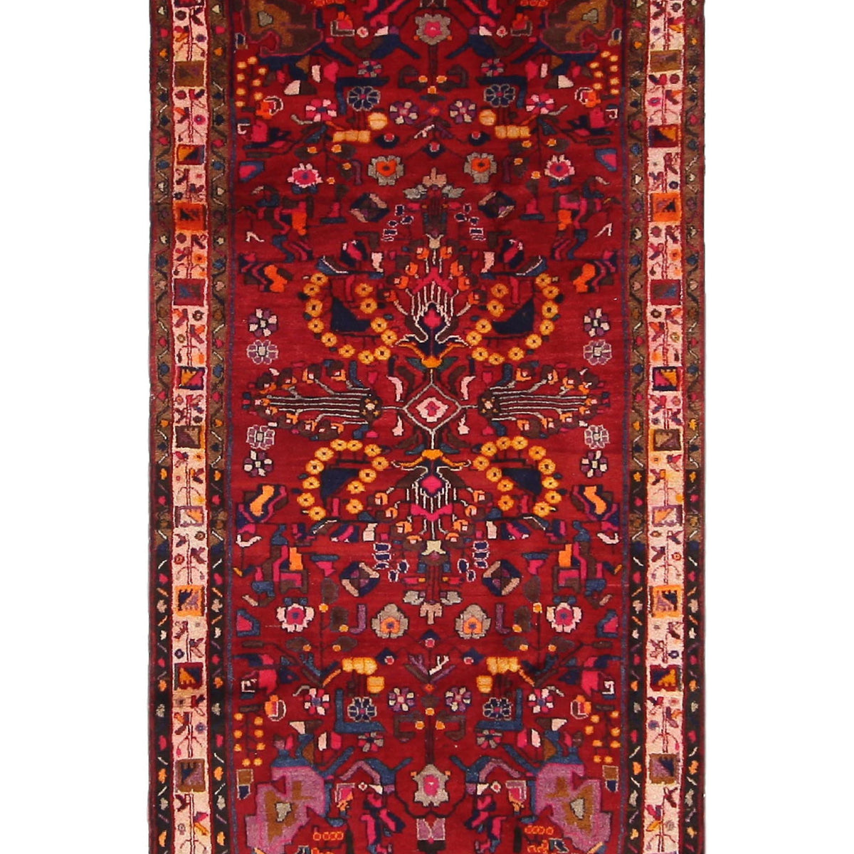 Pacific Hamadan  Red Orange Traditional