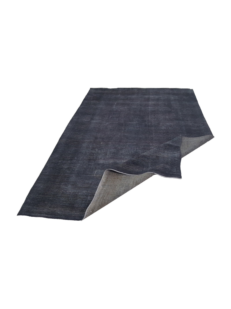 Pacific Overdyed 13741 Grey Grey Transitional Hand Knotted Rug