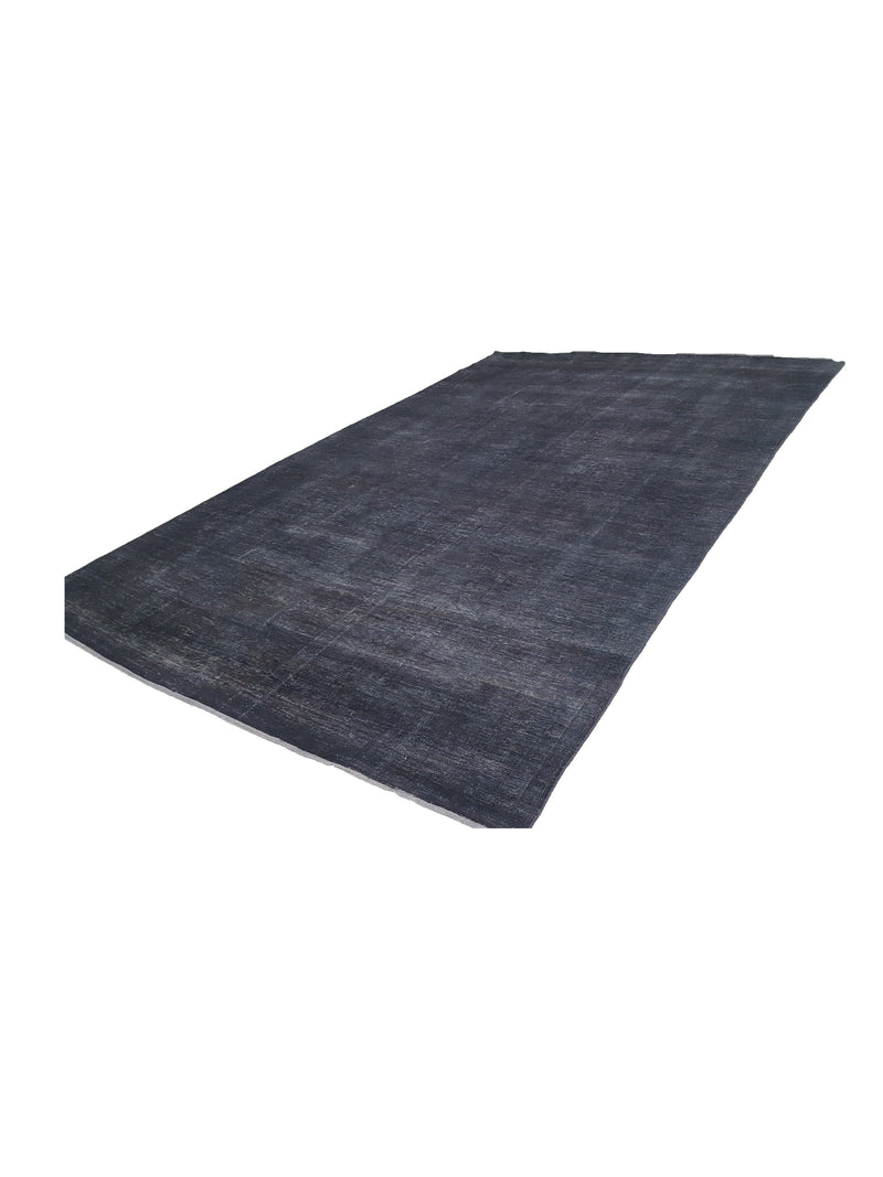 Pacific Overdyed 13741 Grey Grey Transitional Hand Knotted Rug