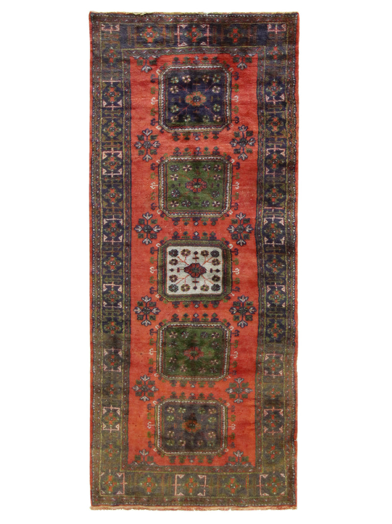 Fasa Antique Ushak  Orange Orange Traditional