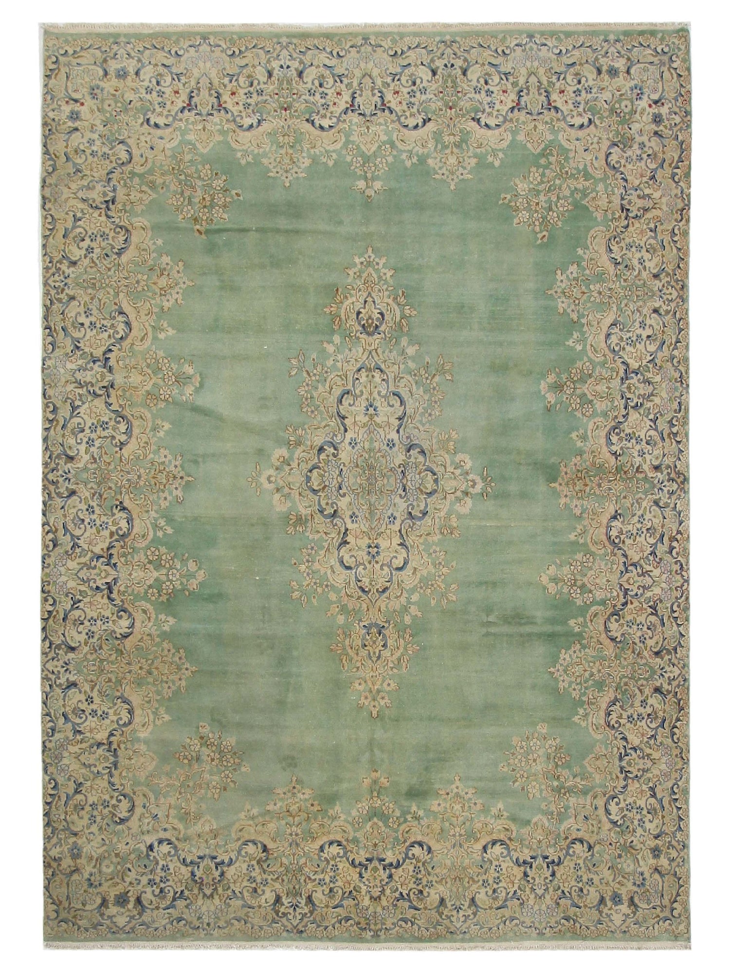 Pacific Kerman  Green Ivory Traditional