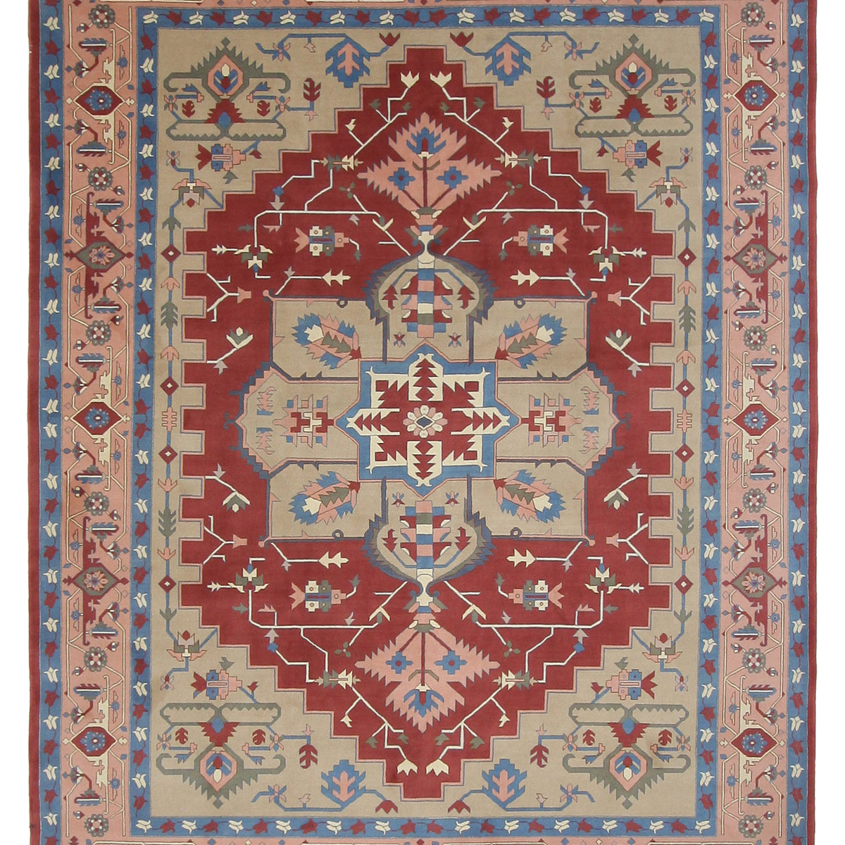 Pacific Bucharest  Rust Blue Traditional