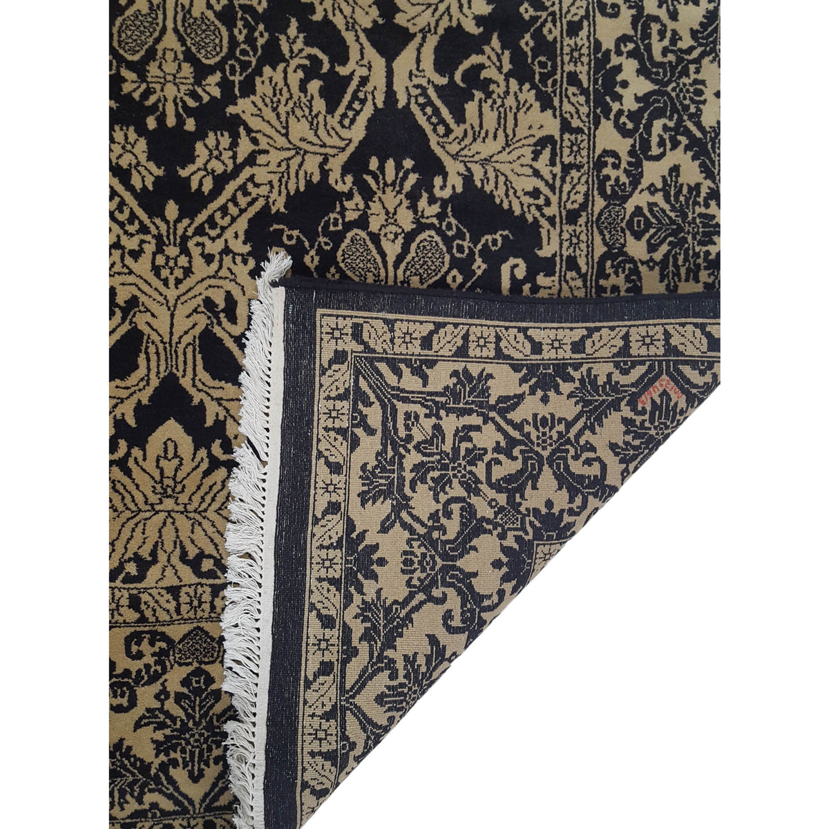 Pacific Ta Royal TA-13771 Black Beige Traditional Hand Knotted Rug