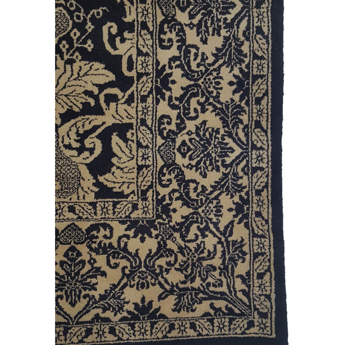 Pacific Ta Royal TA-13771 Black Beige Traditional Hand Knotted Rug