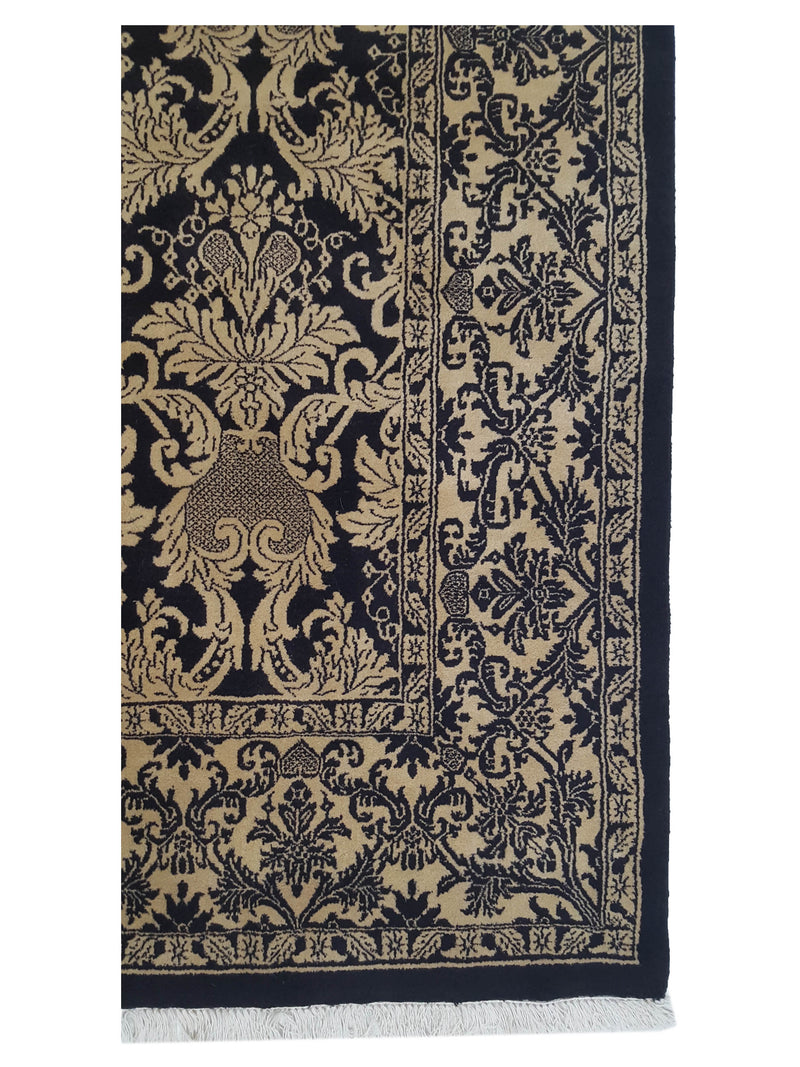 Pacific Ta Royal TA-13775 Black Beige Traditional Hand Knotted Rug