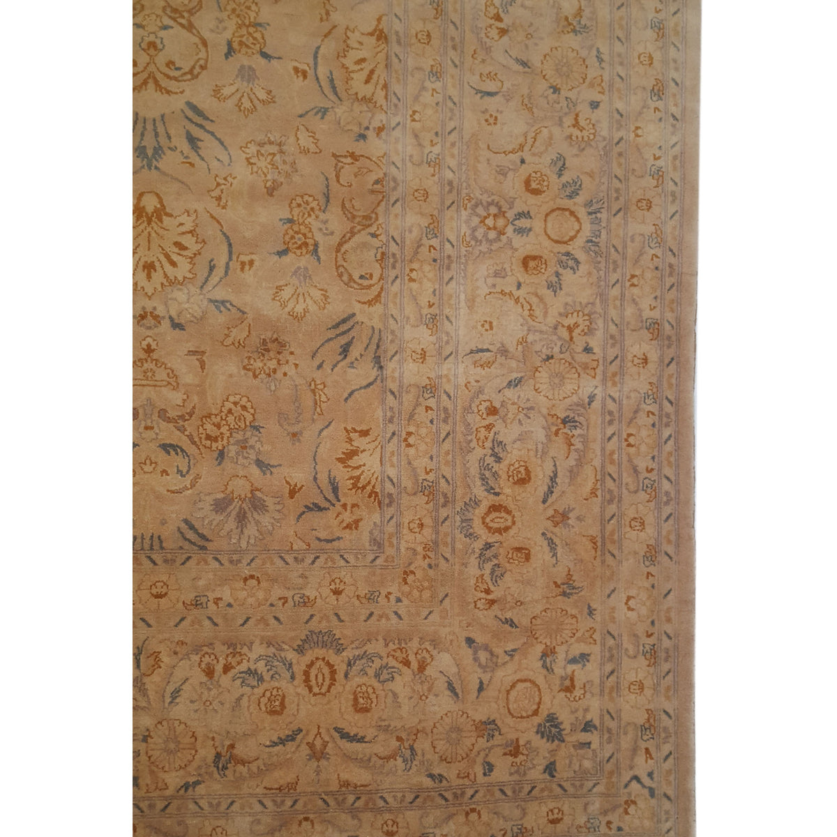 Pacific Classic 13794 Gold Beige Transitional Hand Knotted Rug