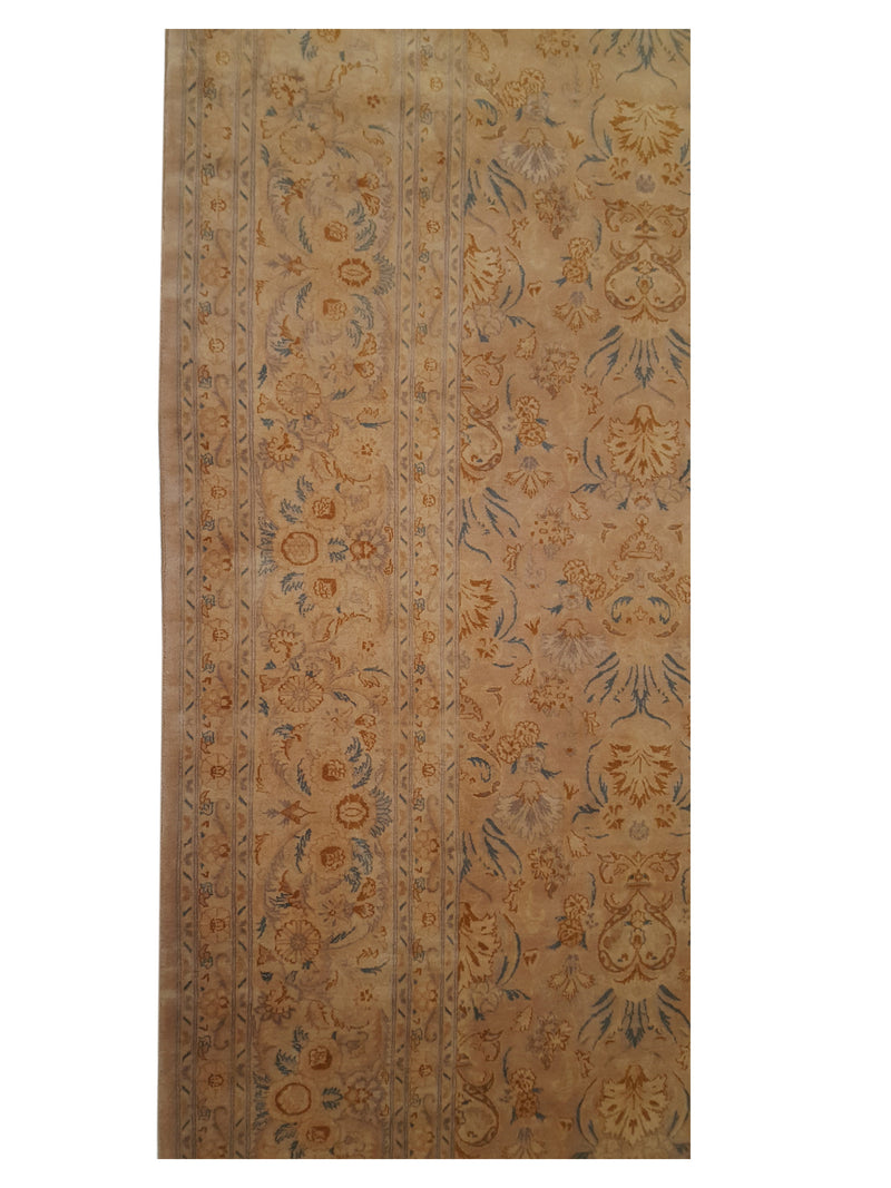 Pacific Classic 13794 Gold Beige Transitional Hand Knotted Rug