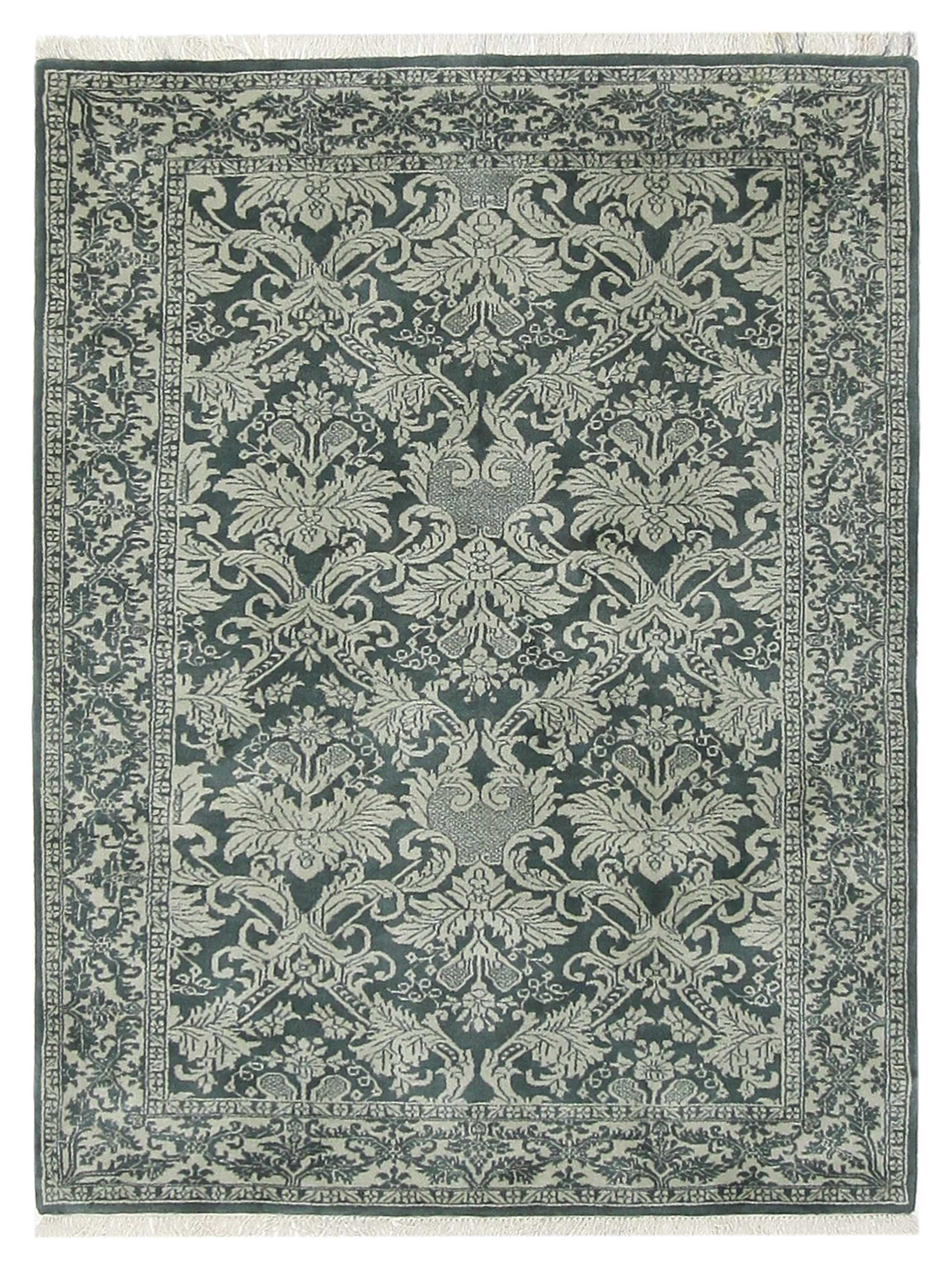 Pacific Royal 13804 Green Ivory Traditional Hand Knotted Rug – Pacific Rugs