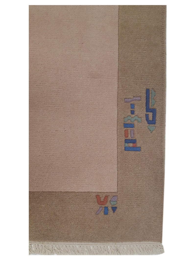 Pacific Tibet 13807 Rust Rust Transitional Hand Knotted Rug