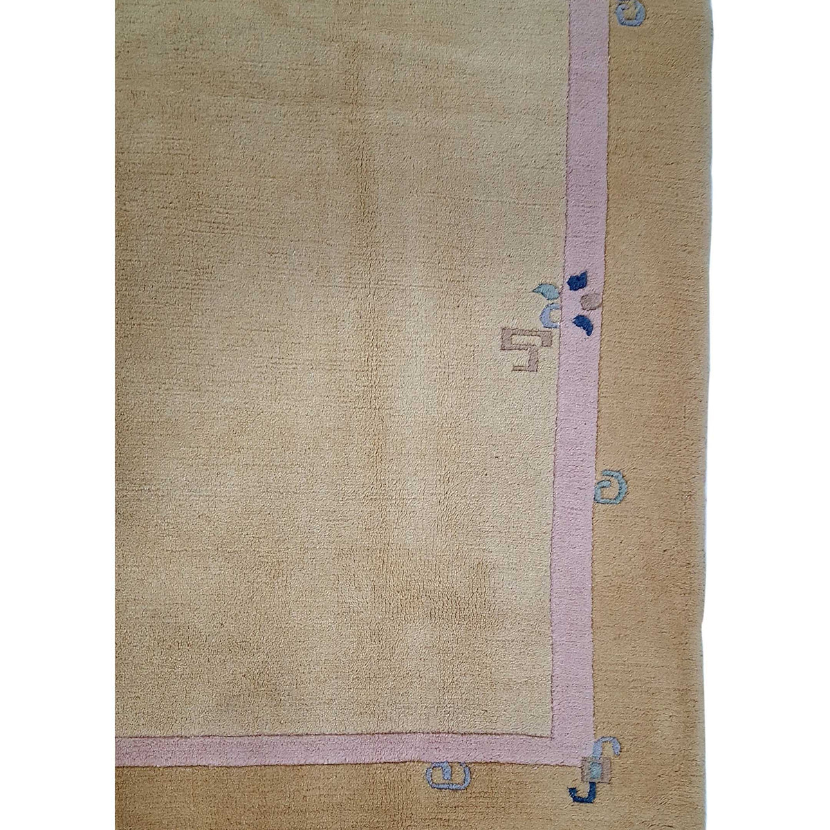Pacific Tibet 13813 Gold Camel Transitional Hand Knotted Rug