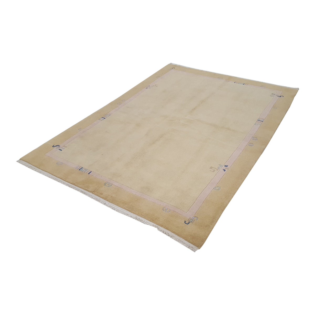 Pacific Tibet 13813 Gold Camel Transitional Hand Knotted Rug