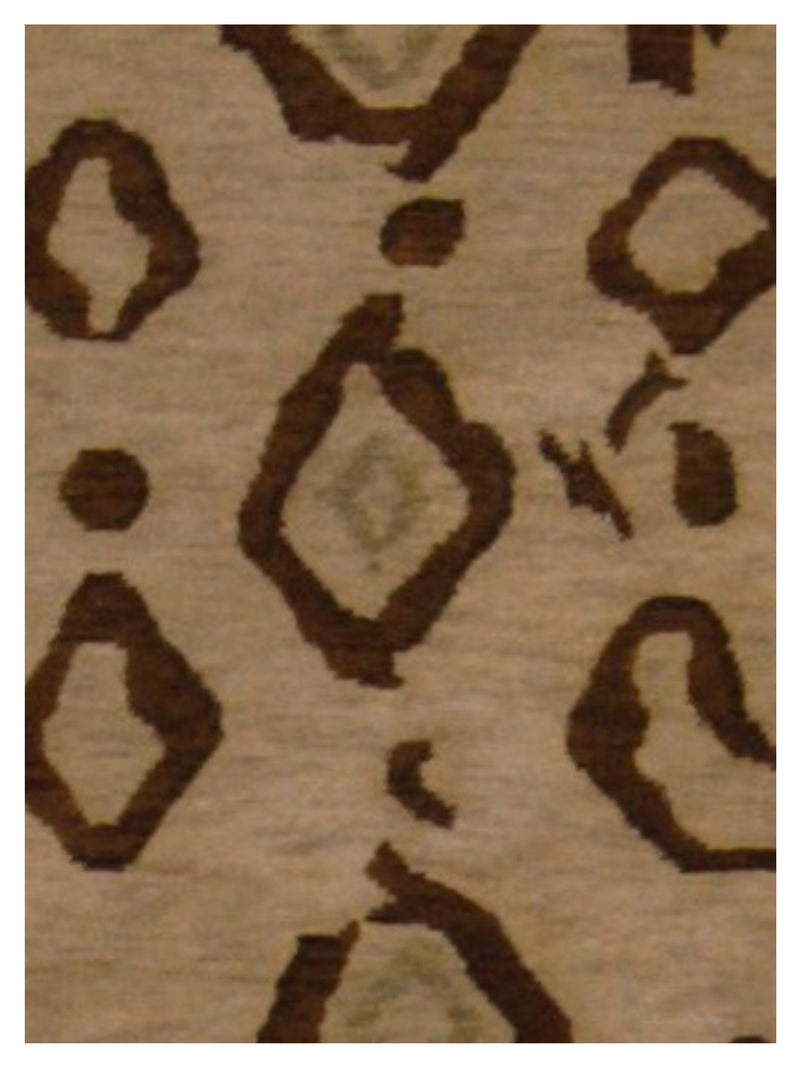 Pacific Lasha 13814 Brown Brown Contemporary Hand Knotted Rug