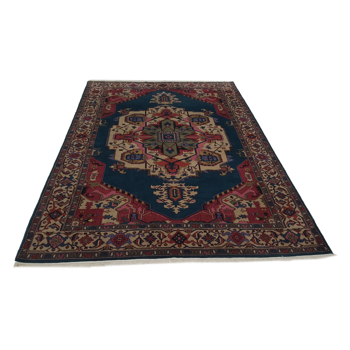 Pacific Turkestan 13842 Green Sage Traditional Hand Knotted Rug