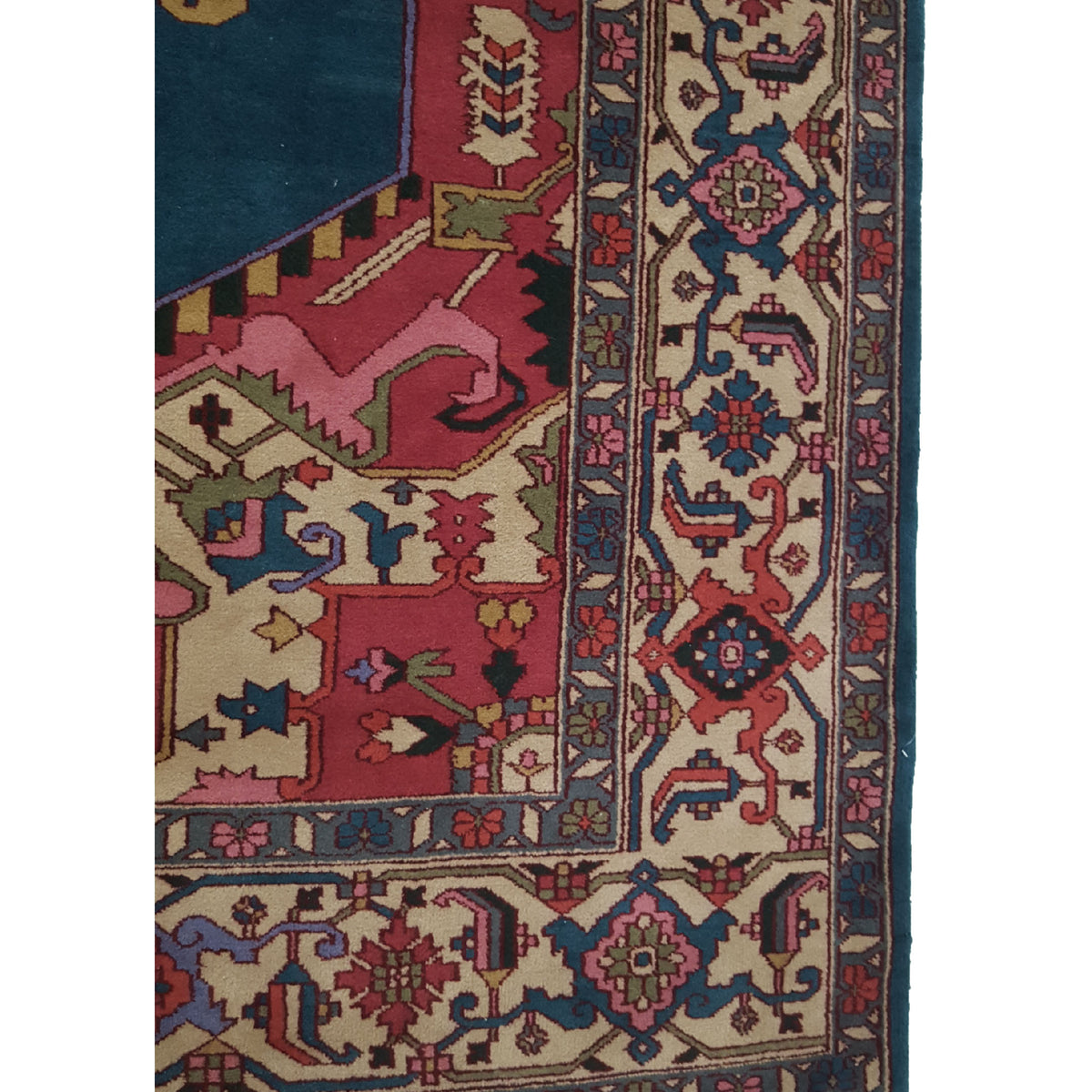Pacific Turkestan 13842 Green Sage Traditional Hand Knotted Rug