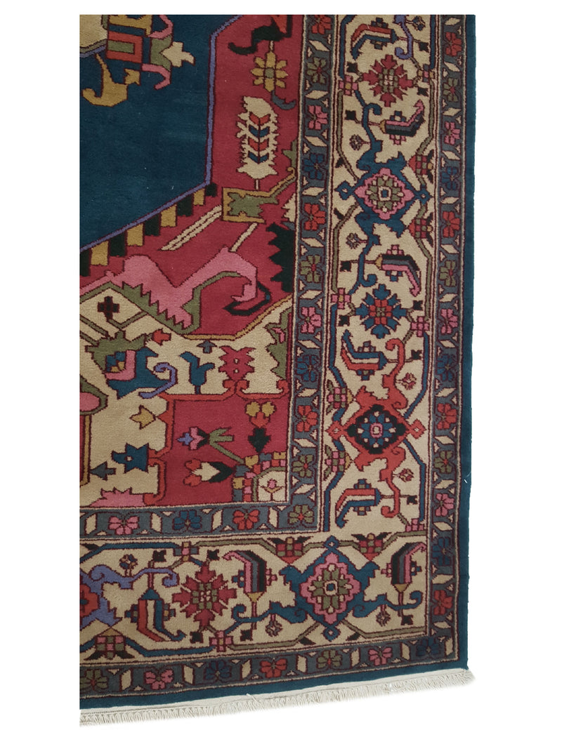 Pacific Turkestan 13842 Green Sage Traditional Hand Knotted Rug