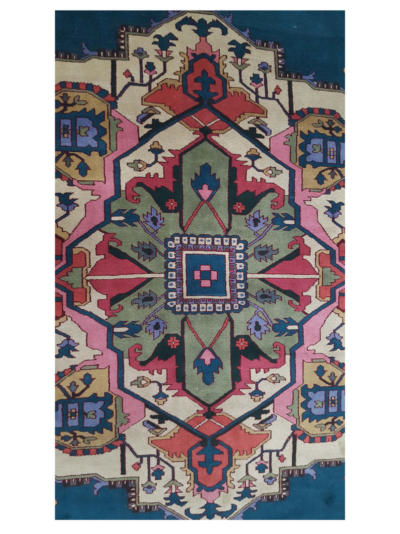 Pacific Turkestan 13842 Green Sage Traditional Hand Knotted Rug