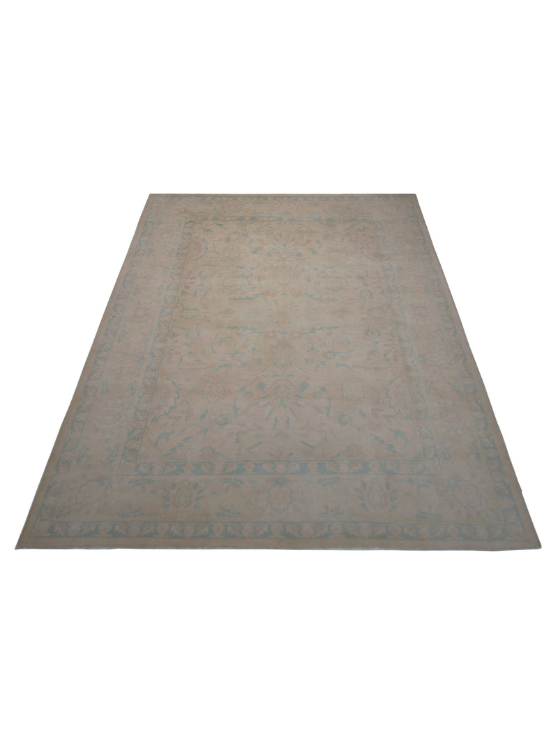 Pacific Ziegler 13849 Gold Gold Transitional Hand Knotted Rug