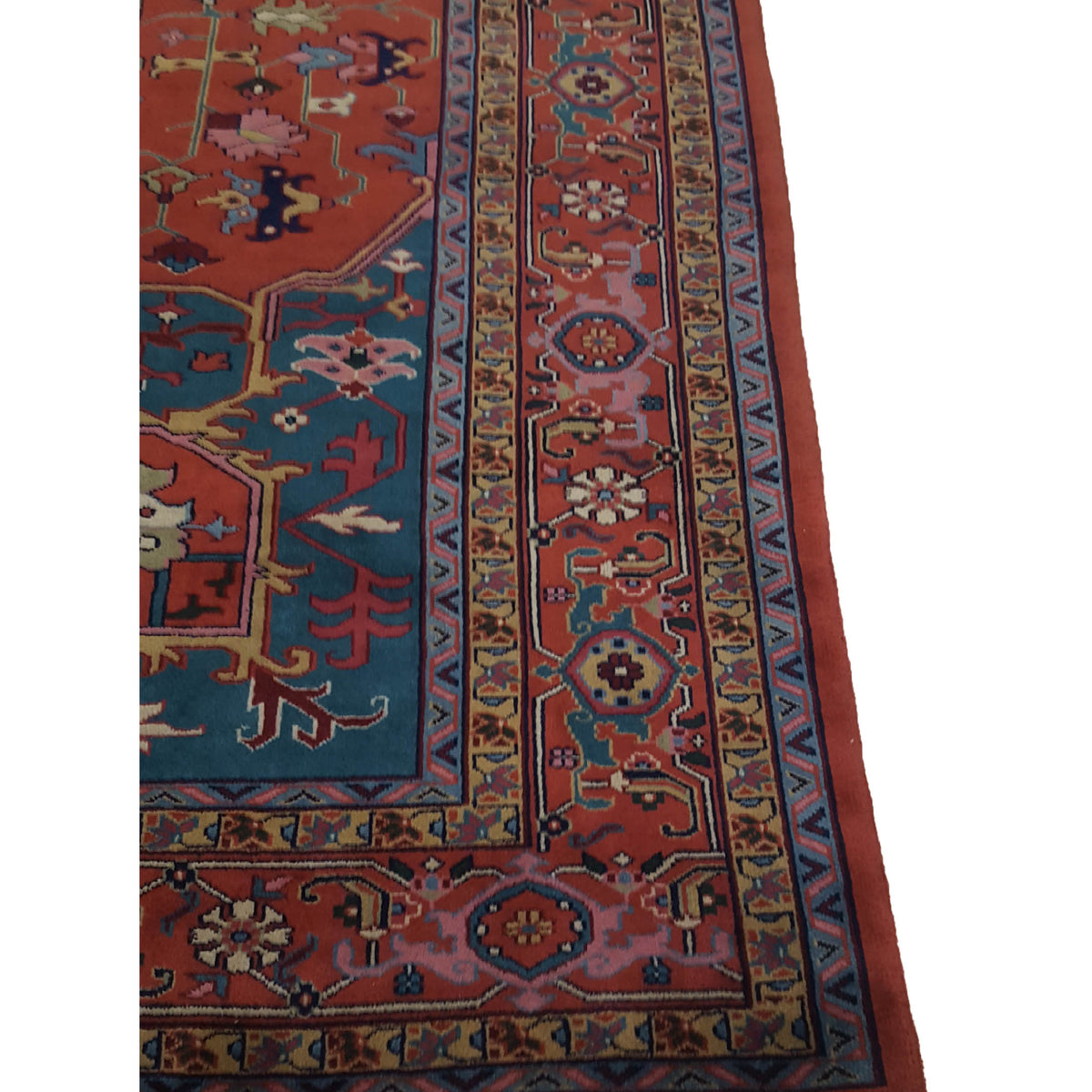 Pacific Turkestan 13853 Rust Rust Traditional Hand Knotted Rug