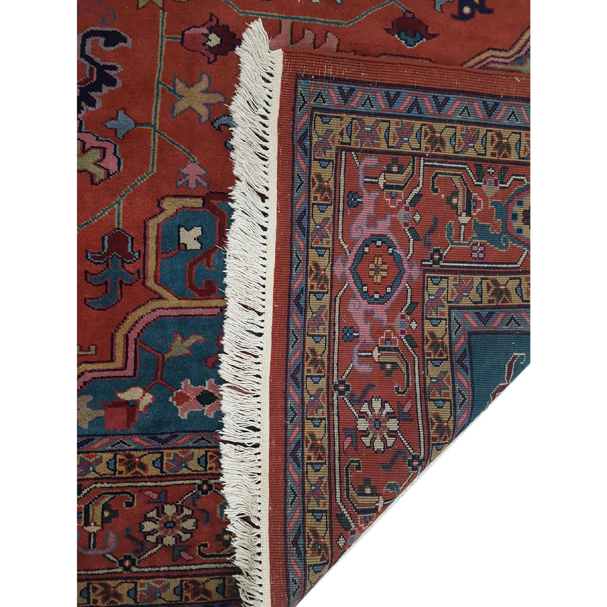 Pacific Turkestan 13853 Rust Rust Traditional Hand Knotted Rug