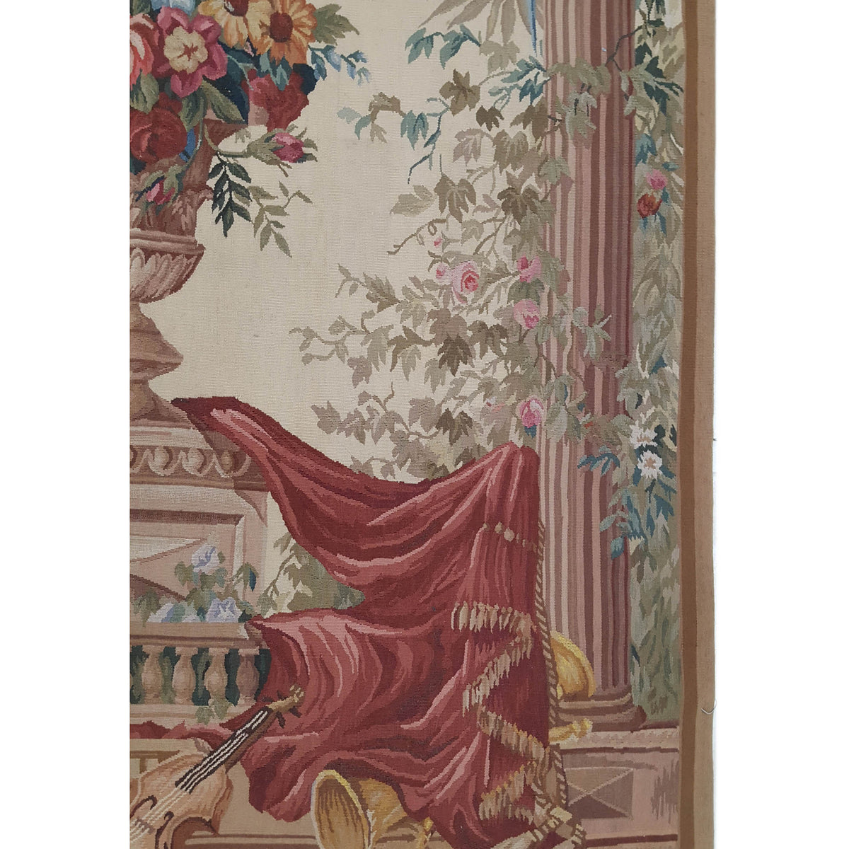 Pacific Tapestry 5774 Ivory Multi Tapestry Hand Knotted Rug