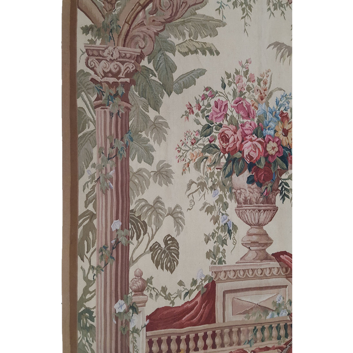 Pacific Tapestry 5774 Ivory Multi Tapestry Hand Knotted Rug