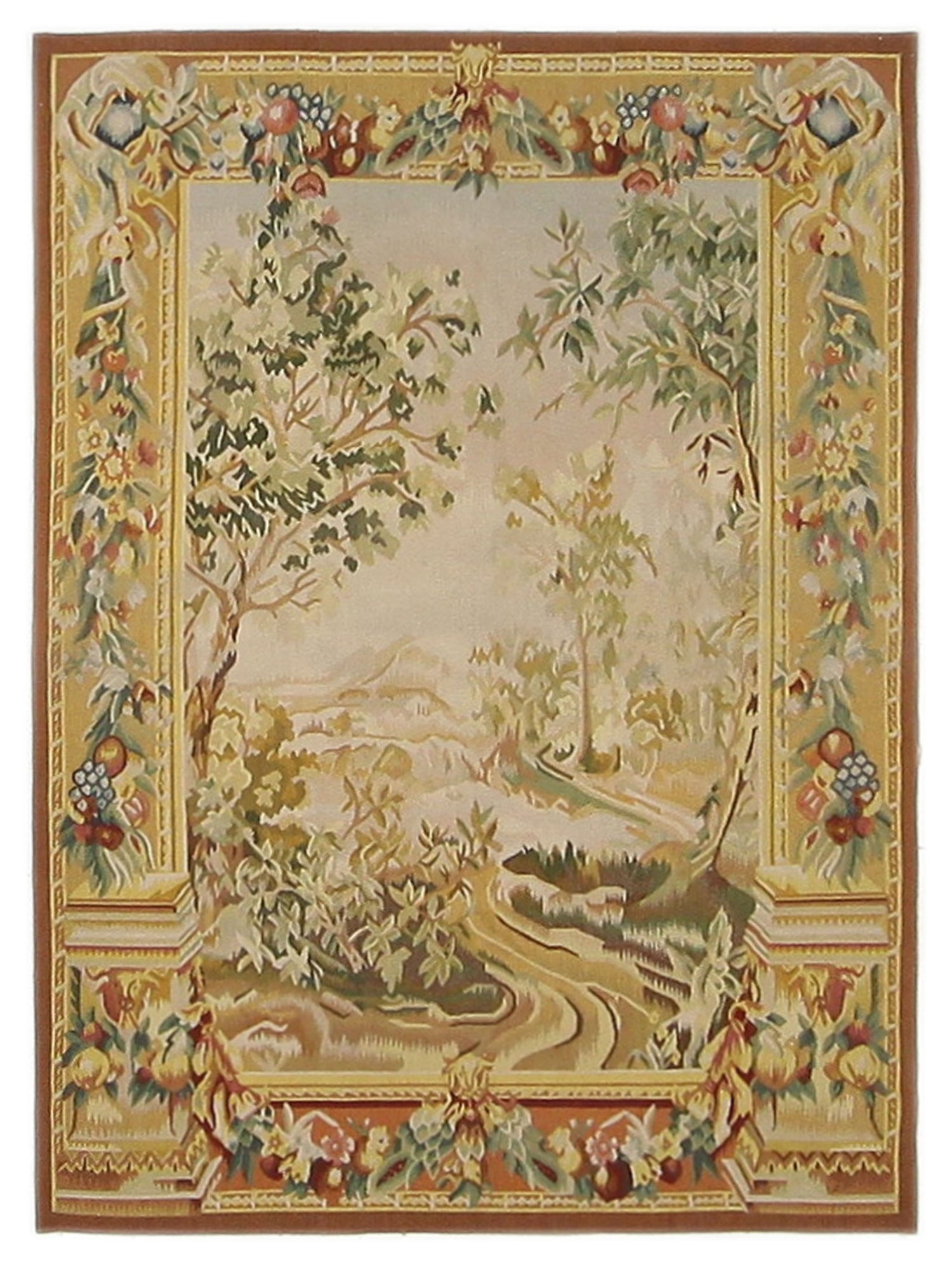 Pacific Tapestry  Beige Yellow Tapestry