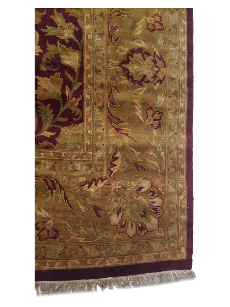 Pacific Estate 14385 Red Gold Traditional Hand Knotted Rug