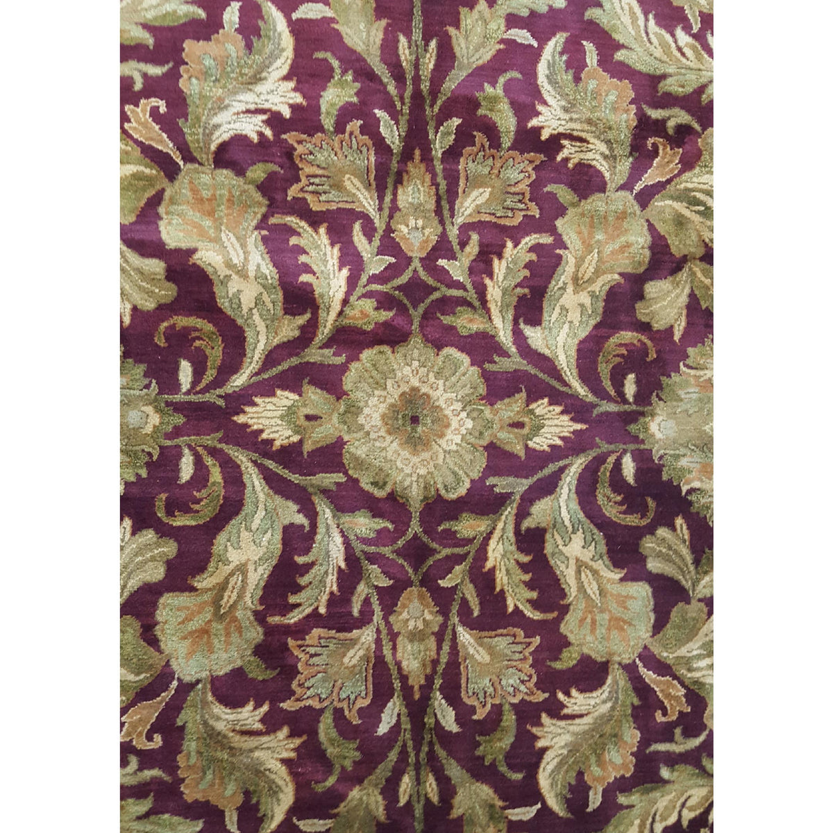 Pacific Estate 14385 Red Gold Traditional Hand Knotted Rug