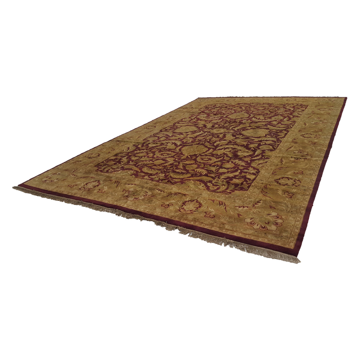 Pacific Estate 14385 Red Gold Traditional Hand Knotted Rug