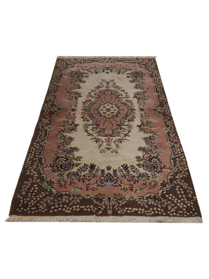 Pacific Marco 14463 Brown Beige Traditional Hand Knotted Rug