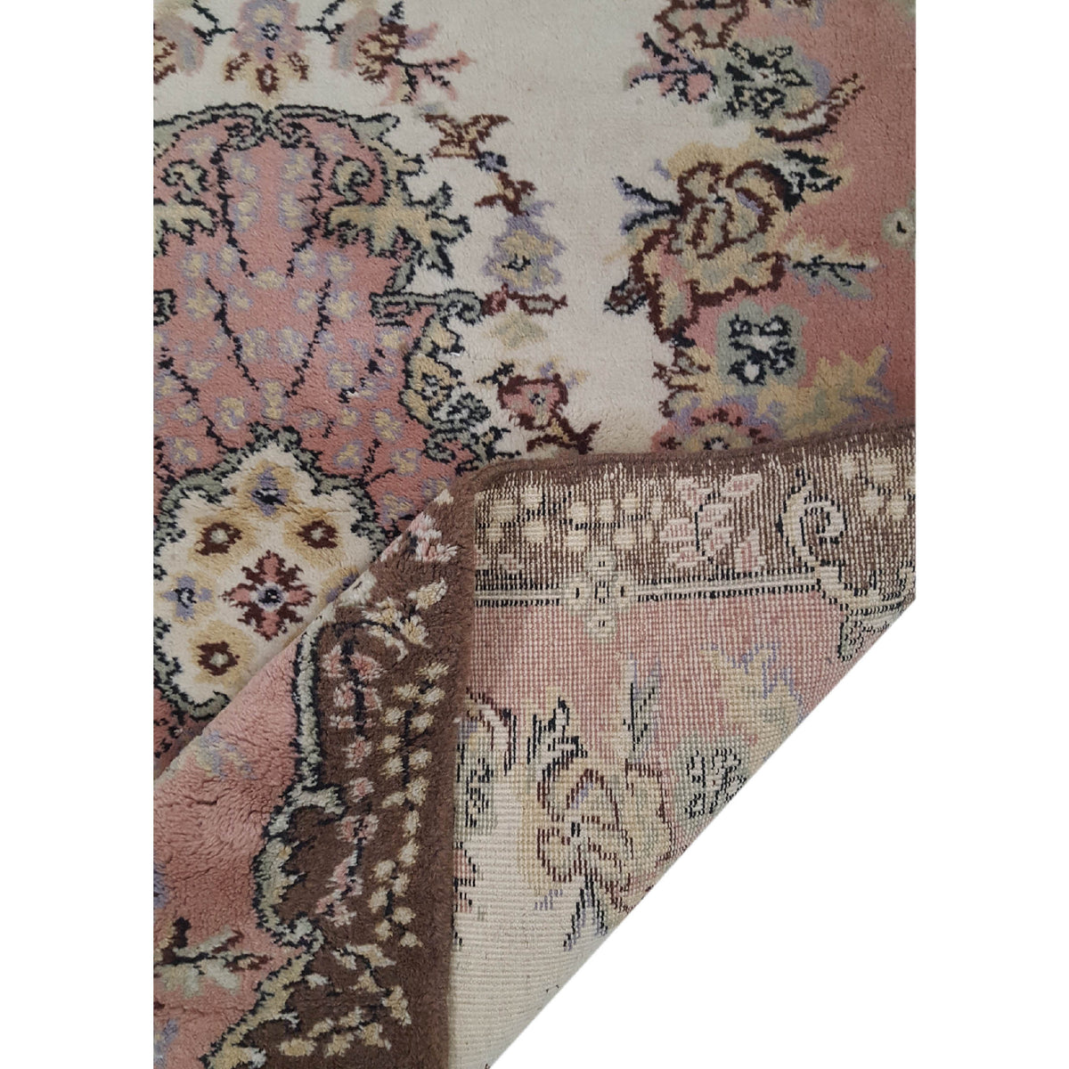 Pacific Marco 14463 Brown Beige Traditional Hand Knotted Rug