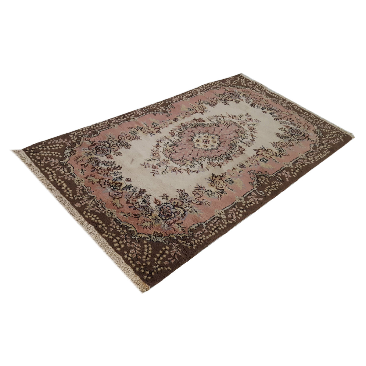 Pacific Marco 14463 Brown Beige Traditional Hand Knotted Rug