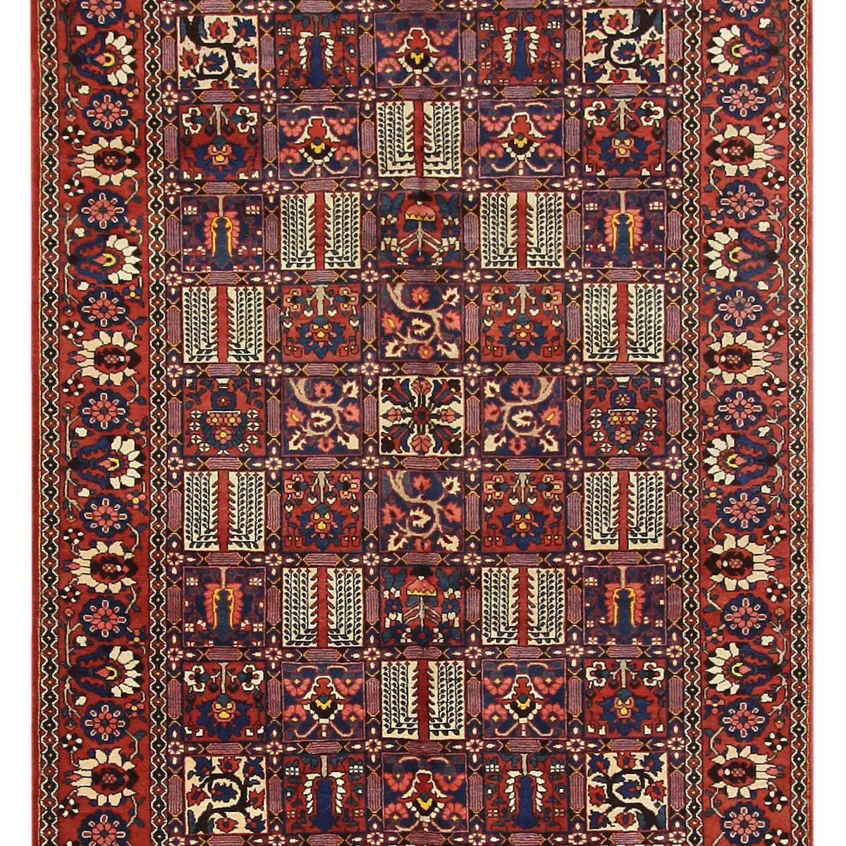Pacific Bakhtiyari  Red Multi Traditional