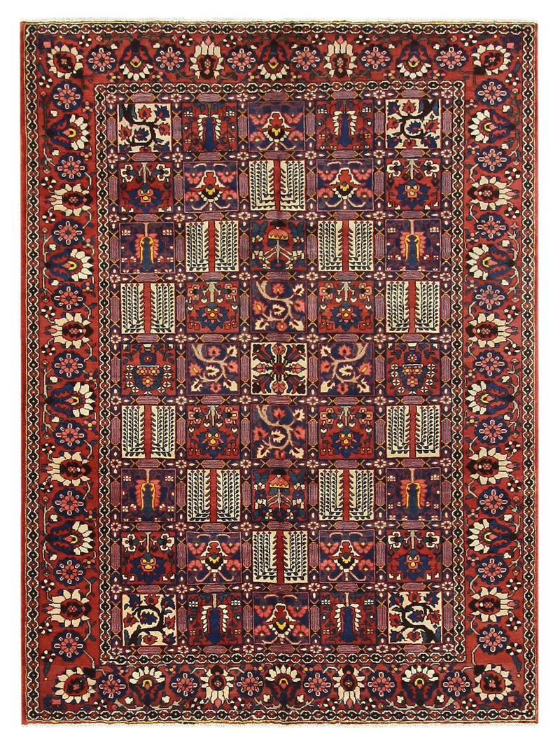 Pacific Bakhtiyari  Red Multi Traditional