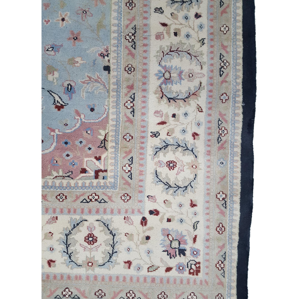 Pacific Classic 14522 Black Ivory Traditional Hand Knotted Rug