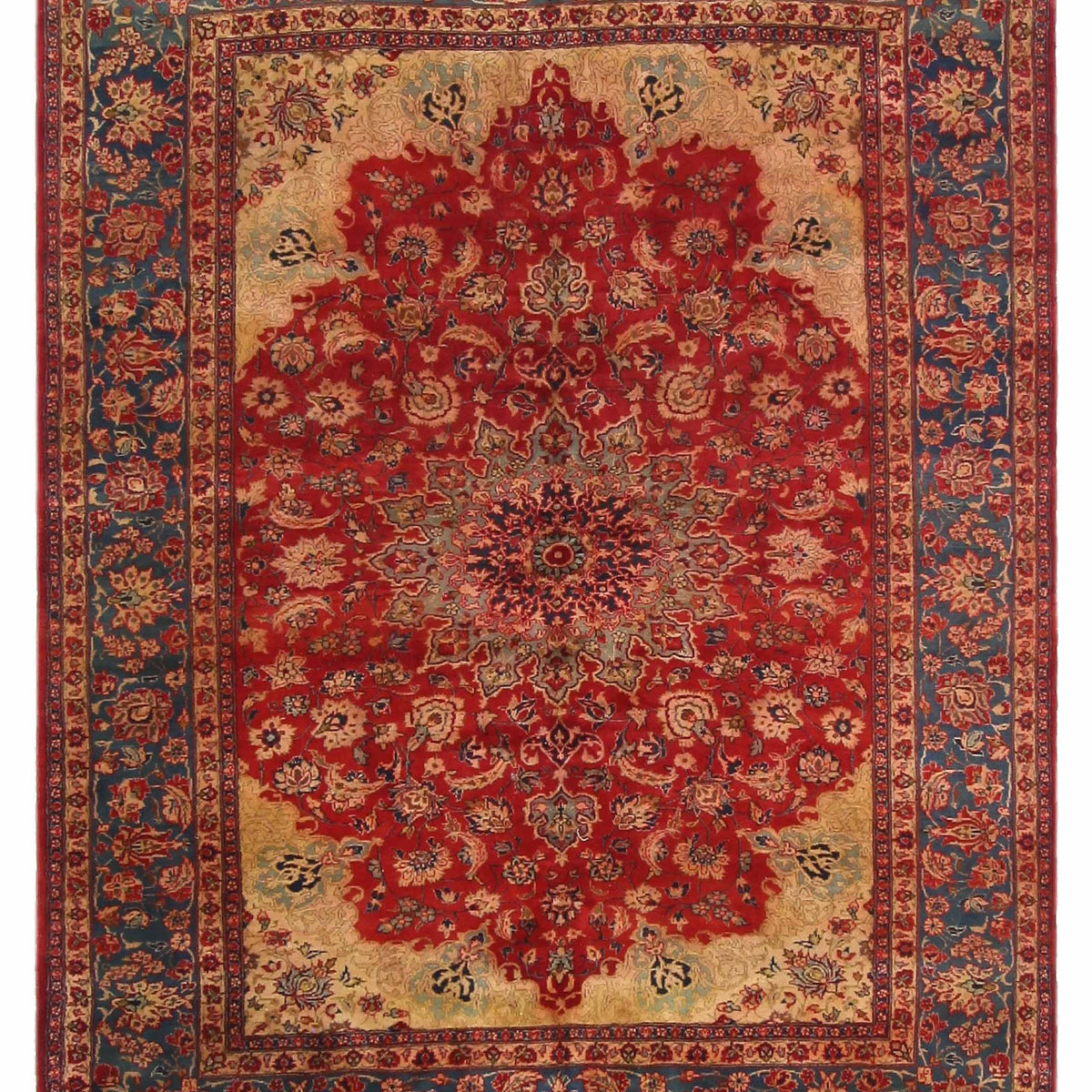 Pacific Najafabad  Red N.Blue Traditional