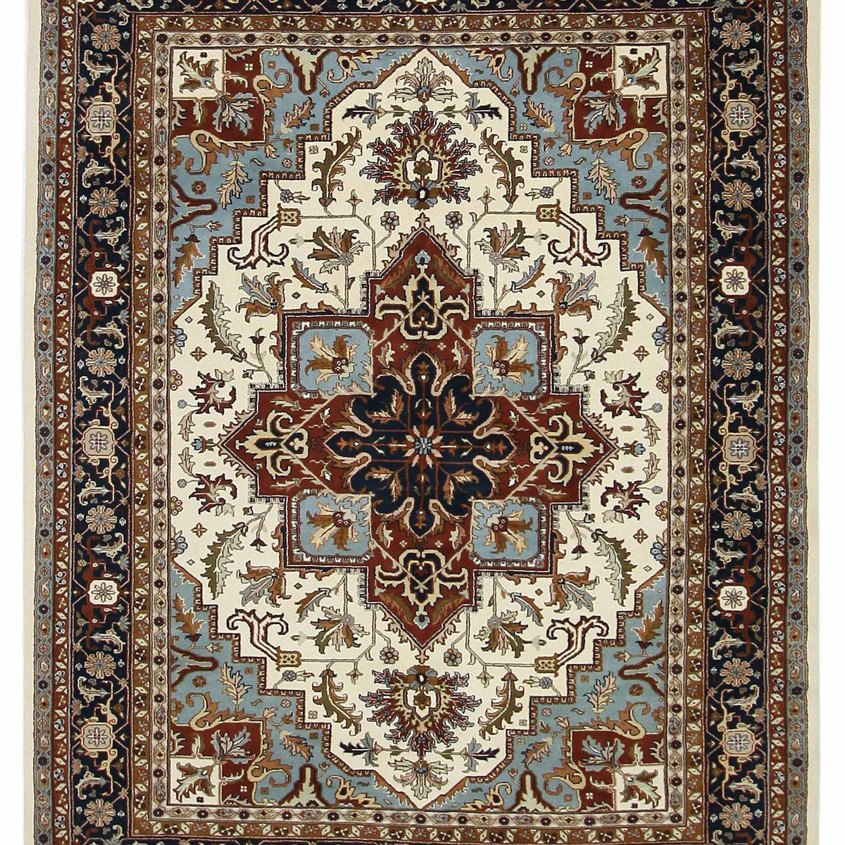 Pacific Indo  Ivory Navy Traditional
