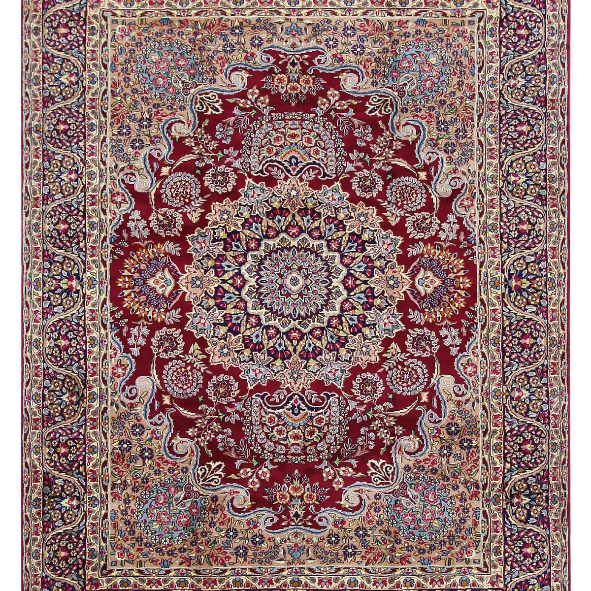 Pacific Kerman  Burgundy Navy Traditional