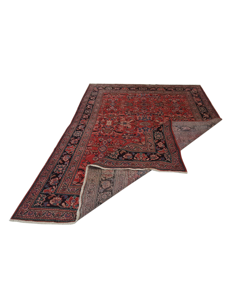 Pacific Mahal 14556 Red Navy Traditional Hand Knotted Rug