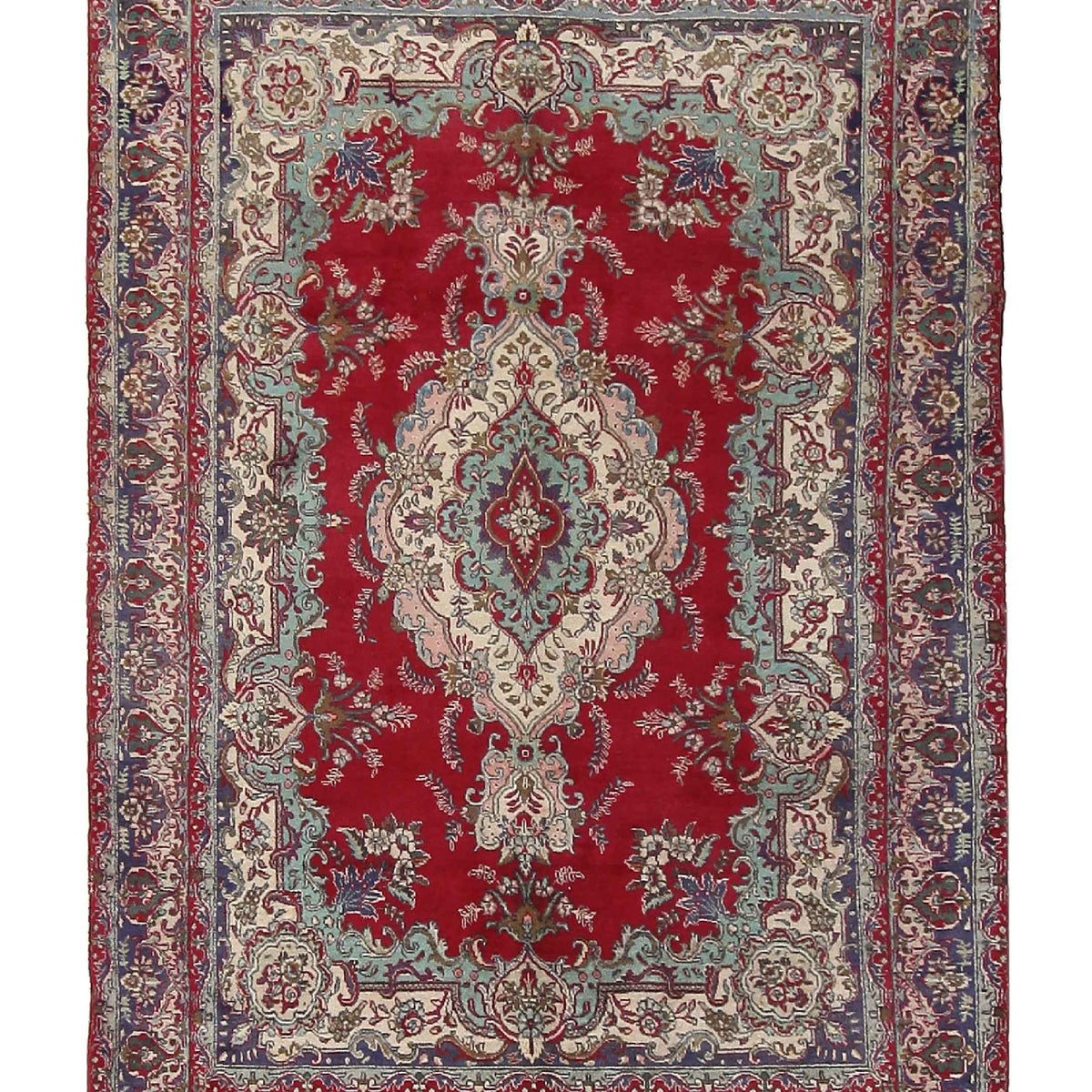 Pacific Tabriz  Red Navy Traditional