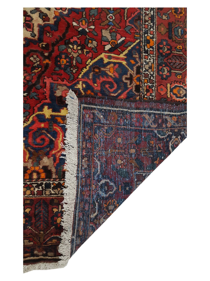 Pacific Bakhtiyari 14564 Burgundy Red Traditional Hand Knotted Rug