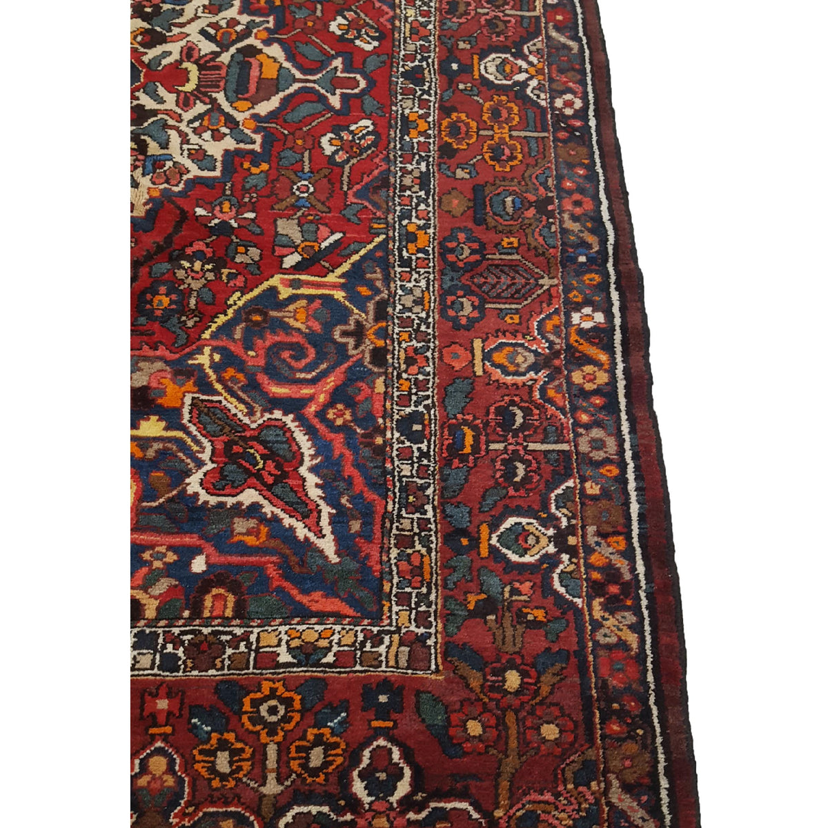 Pacific Bakhtiyari 14564 Burgundy Red Traditional Hand Knotted Rug