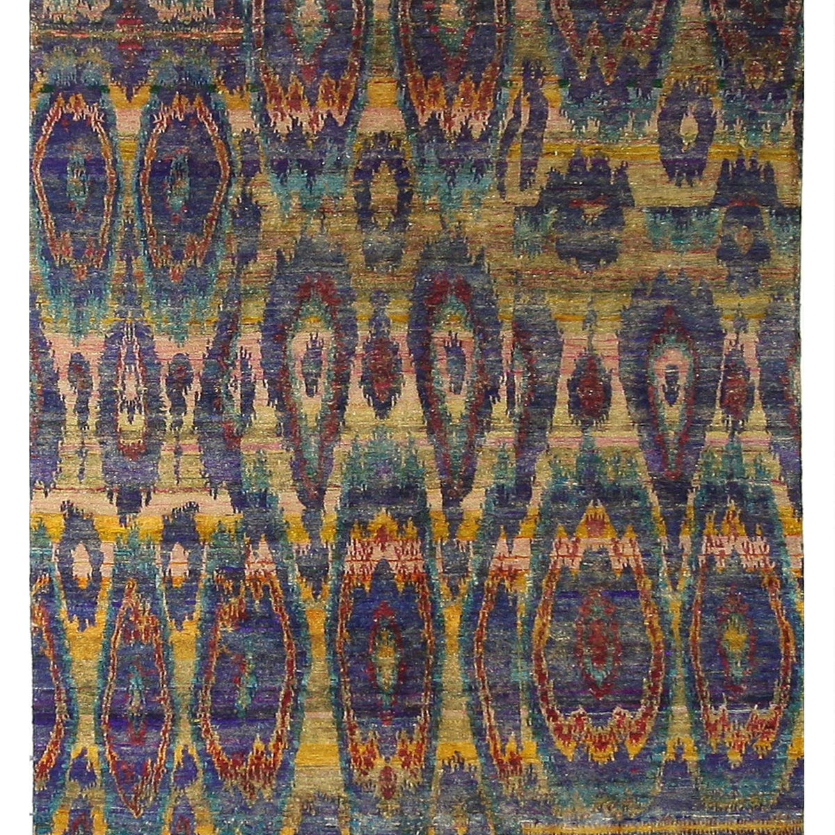Pacific Aqua Silk  Multi Multi Modern