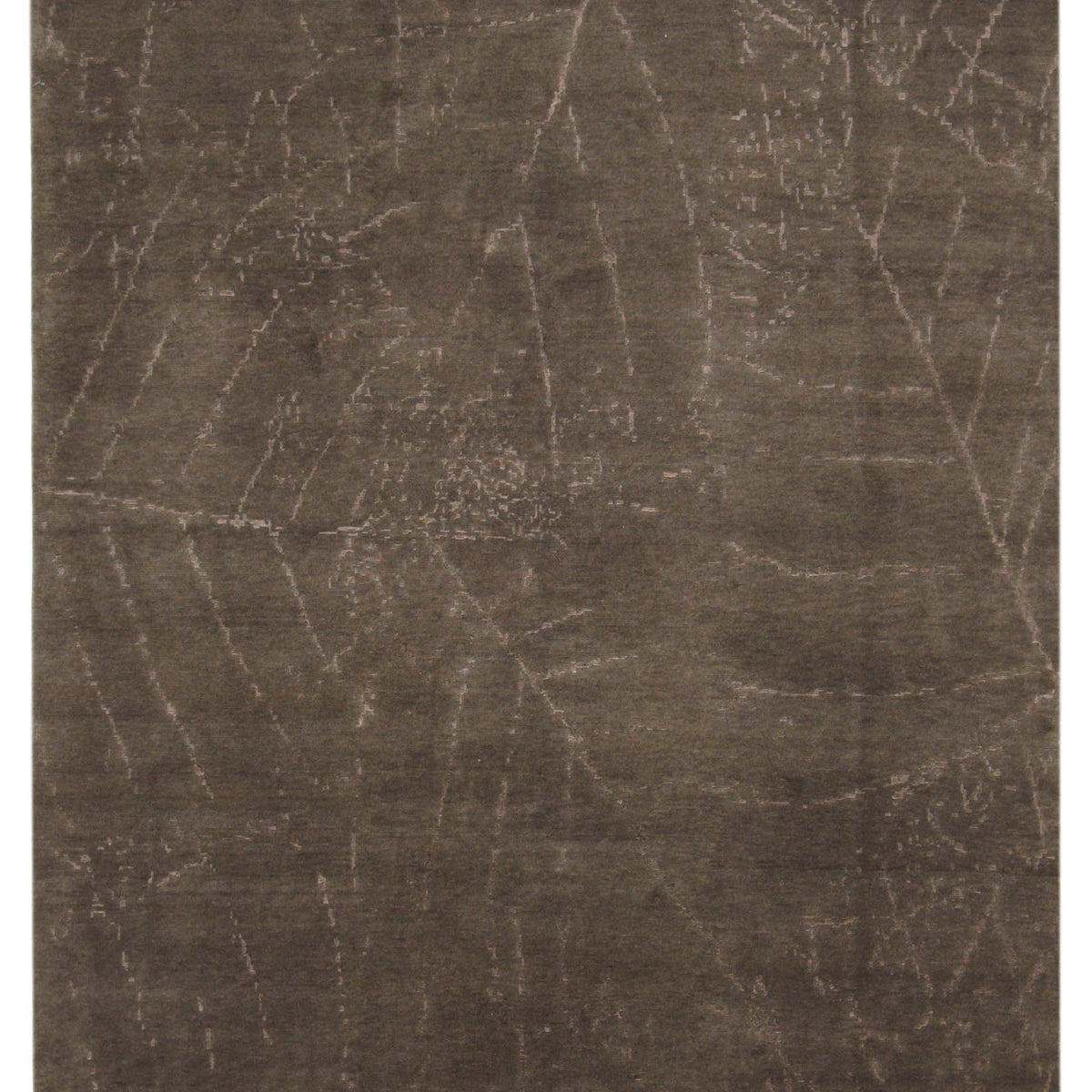 Pacific Tibetan  Brown Charcoal Modern